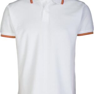 Polo España Caballero Blanco