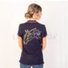 POLO AMAZONA CON SOMBRERO Y CABALLO